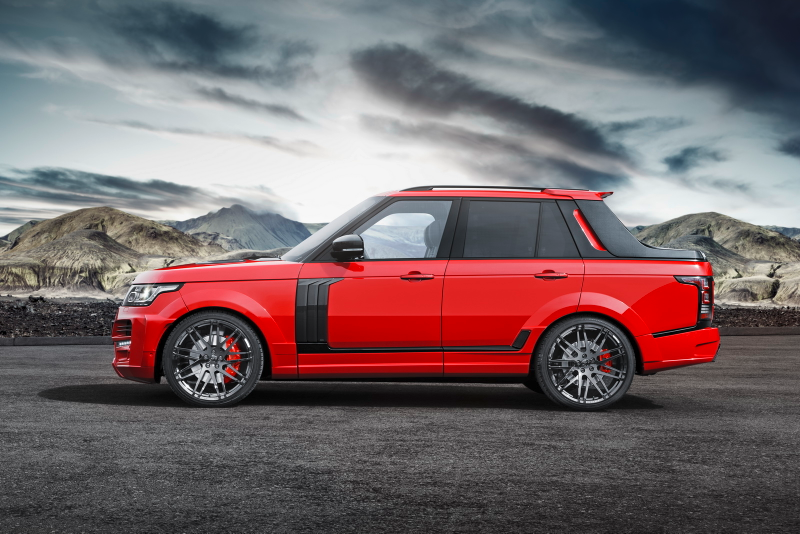 Illustration for article titled Range Rover Tuner Pickup Hauls Tiny Things Fast And Dodges Taxes